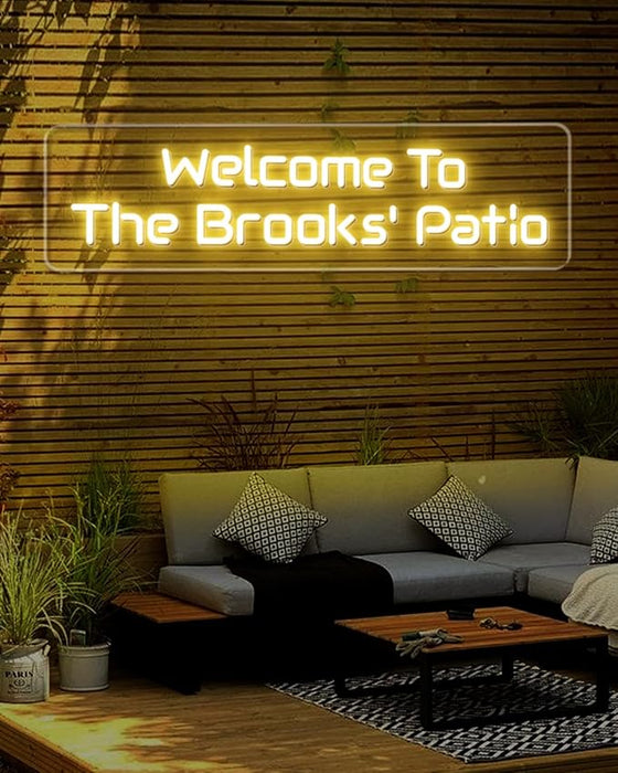 Large Outdoor Custom Neon Sign